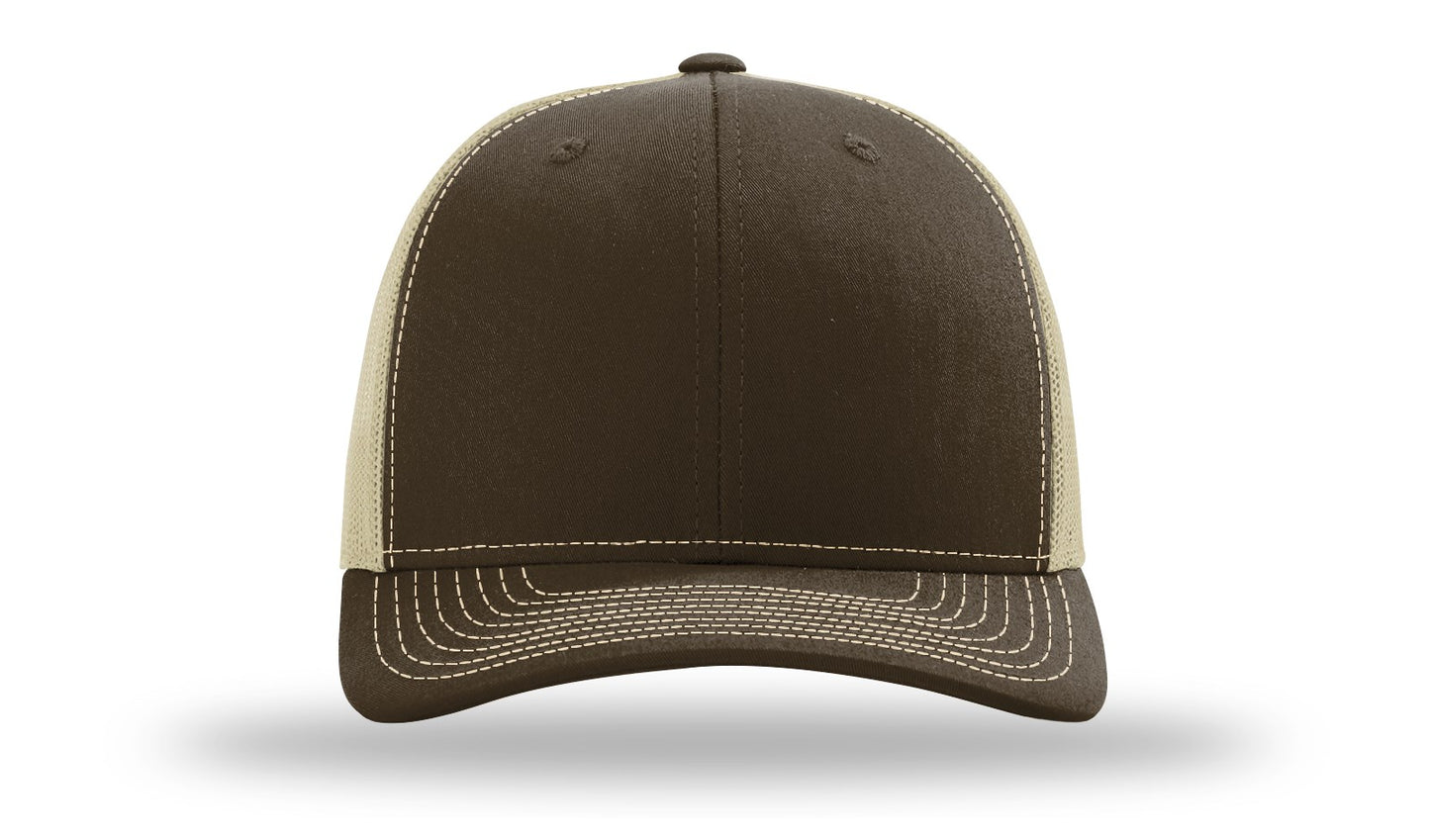 Richardson 112 Six Panel - Custom - Laser Engraved Foil