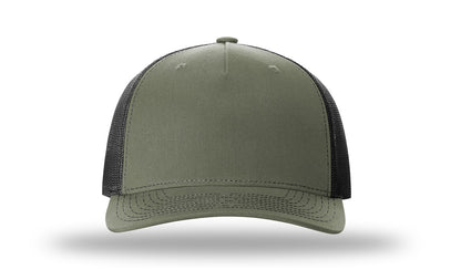 Richardson 112FP Five Panel - Custom - Laser Engraved Foil